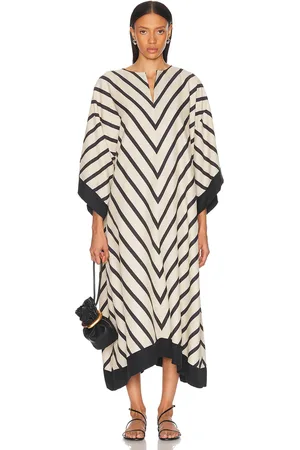 By Malene Birger Cicine Dress in Cream,Black