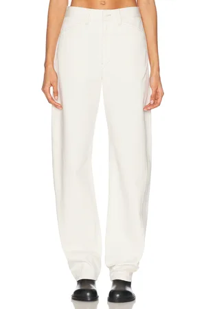 LEMAIRE Five Pocket Twisted Pant in Cream