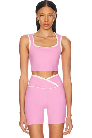 YEAR OF OURS Ribbed Diana Bra in Pink