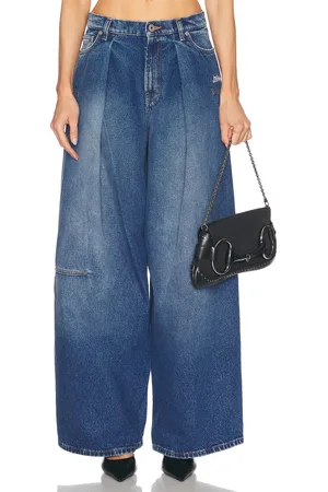 Jean Paul Gaultier Wide Leg in Blue