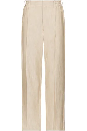 Simkhai Duncan Single Pleat Pull On Pants in Neutral