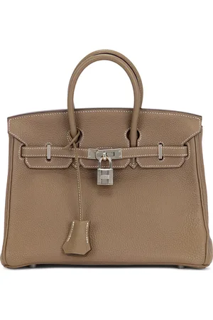 Hermès Togo Birkin 25 Handbag in Taupe