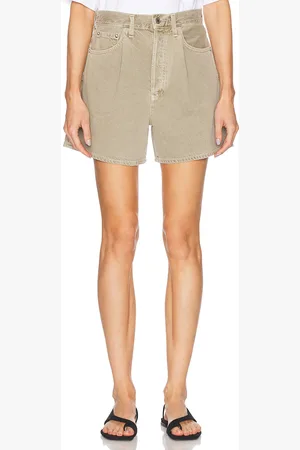 AGOLDE Rhoda Short in Tan