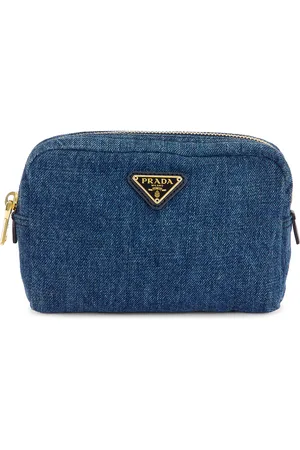Prada Denim Cosmetic Pouch in