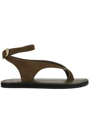 A.Emery Millar Sandal in Olive,Brown