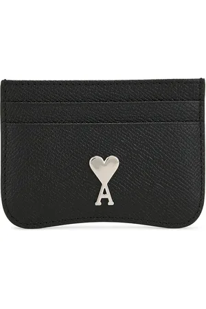 Ami Paris Card Holder in Black