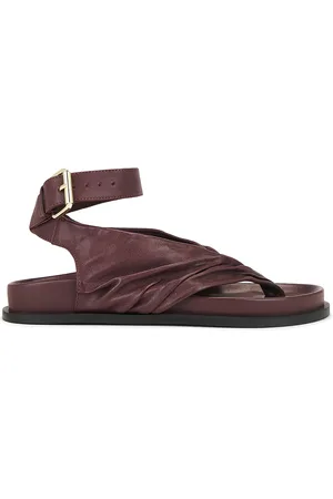 A.Emery Mantei Sandal in Wine