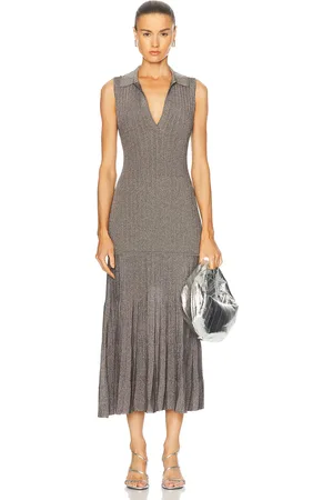 ADAM LIPPES Tashi Dress in Olive