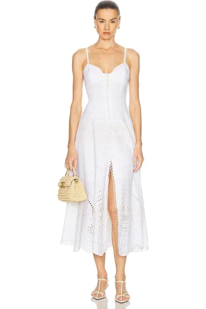 CHARO RUIZ IBIZA Catta Dress in Ivory