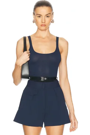 BRANDON MAXWELL The Julia Top in Navy