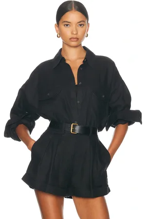 Helsa Washed Linen Shirt in