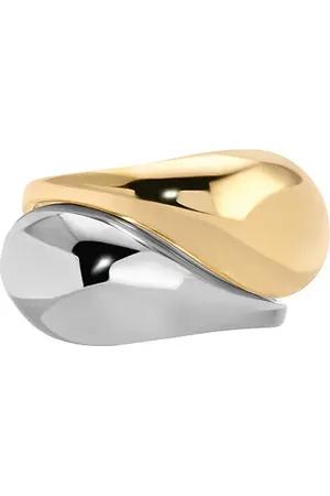 mega The Dome Pinky Stack in Metallic Gold