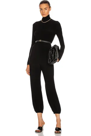 Norma Kamali Turtleneck Jog Jumpsuit in