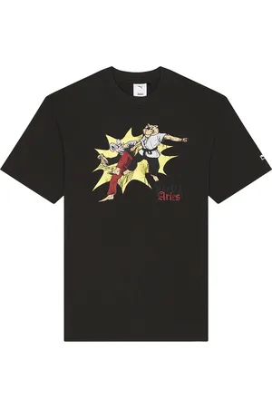 PUMA X Aries Graphic Tee in Black