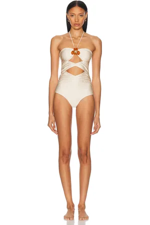Shani Cinna One Piece Swimsuit in Cream