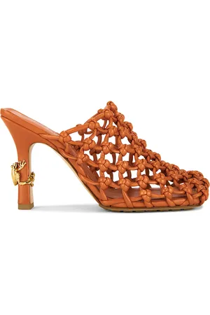 Bottega Veneta Mule Pump in Burnt Orange