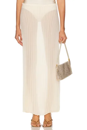 Shani Thora Maxi Skirt in Cream