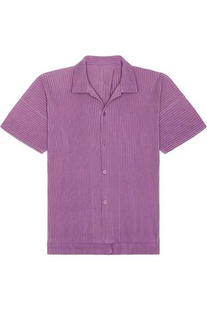 Issey Miyake Mc Polo Shirt in Purple