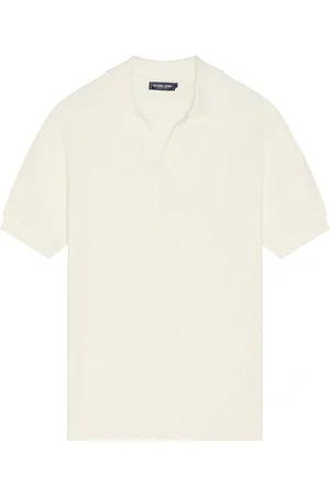 Frescobol Carioca Rino STR Salt And Pepper Stitch Polo in
