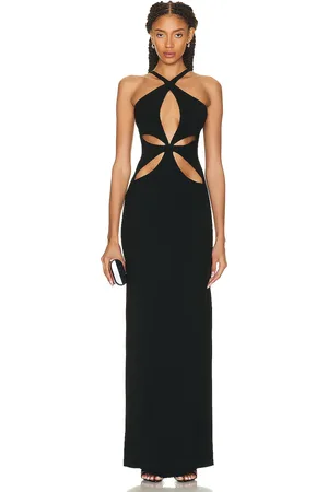 Monot Cutout Halter Dress in