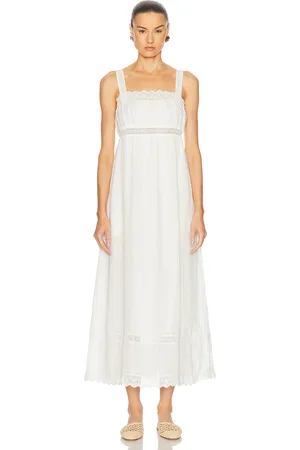 POSSE Grace Shift Dress in White