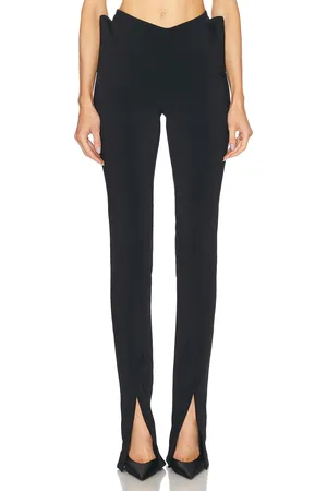 MUGLER Split Hem Pant in