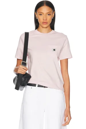 Carhartt Pocket T-Shirt in Blush