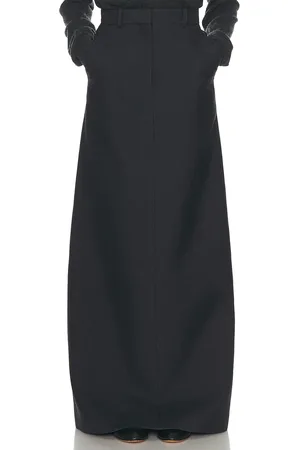 The Row Roux Skirt in Charcoal
