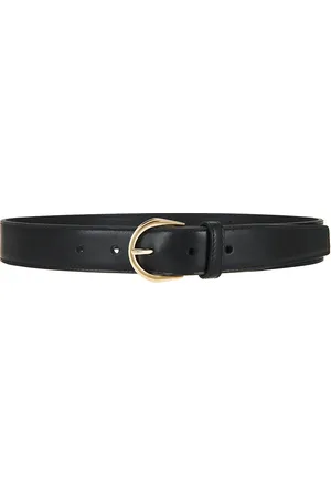 Saint Laurent Ceinture Croissant De Lune Belt in Black