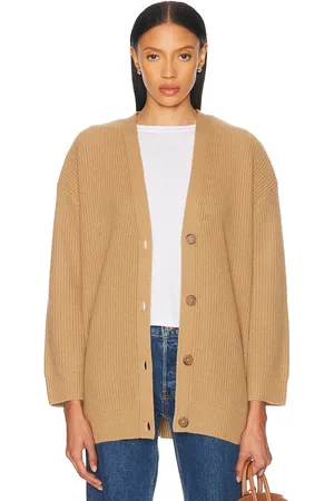 Jenni Kayne Cashmere Cocoon Cardigan in Tan