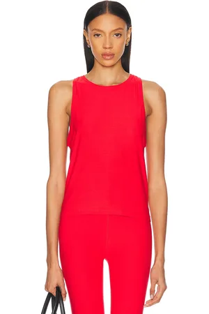 Beyond Yoga Featherweight Rebalance Tank Top in Red