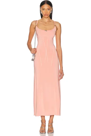 Paco rabanne Sleeveless Maxi Dress in Blush