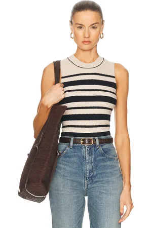 Simkhai Tatyana Tank Top in Beige