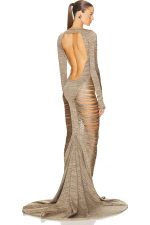Rick Owens Luna Dress in Blue