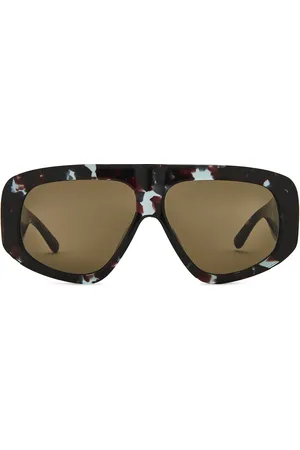 The Attico Milano Sunglasses in Green