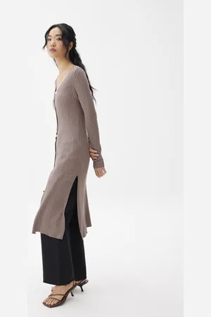 Love Bonito Long V-neck Cardigan-146-L