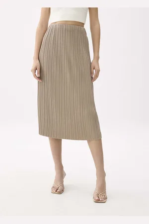 Love Bonito Gym Pleated Column Midi Skirt-042-XXL