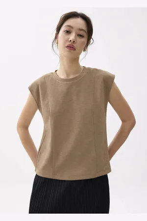 Love Bonito Relaxed Round Neck Boxy Tee-270-M