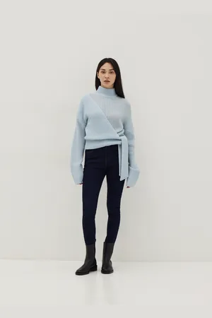 Love Bonito Nola Turtle Neck Wool Blend Sweater-093-M