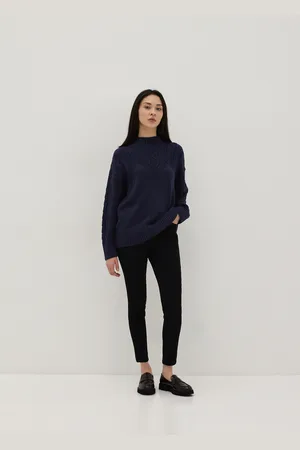 Love Bonito Arden Oversized Cable Knit Sweater-052-M