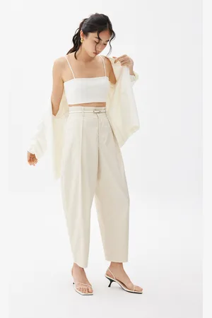 Love Bonito Cotton Barrel Pants-035-L