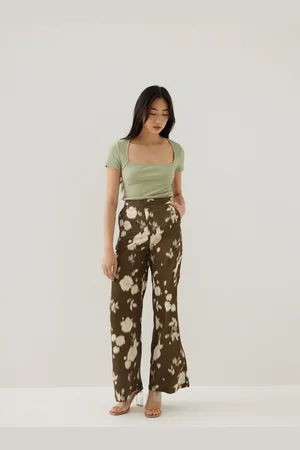 Love Bonito Nilda High Rise Flare Pants-277-L