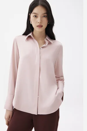 Love Bonito Ivy Satin Button Down Shirt-026-L