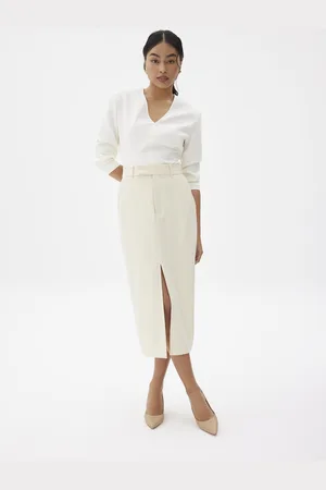 Love Bonito Iman Tailored Column Midi Skirt-035-S