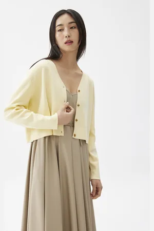 Love Bonito Jesse Button Down Knit Cardigan-203-L