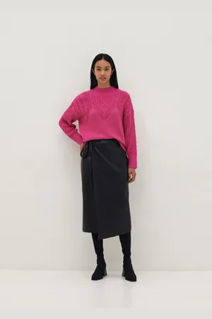 Love Bonito Arden Oversized Cable Knit Sweater-053-M