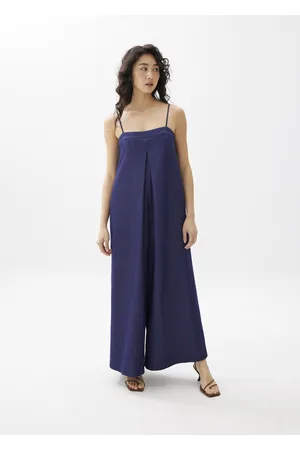 Love Bonito Straight Neck Wide Leg Jumpsuit-415-L