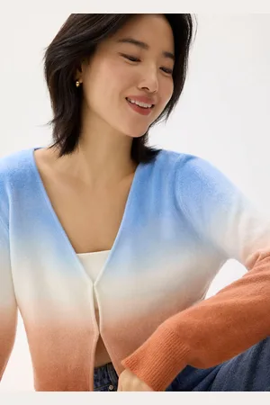Love Bonito Relaxed Ombre Knit Cardigan-166-L