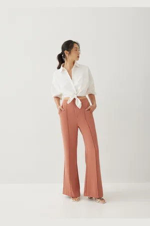 Love Bonito Novali Pintuck Flare Pants-173-L