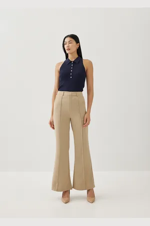 Love Bonito Novali Pintuck Flare Pants-043-M